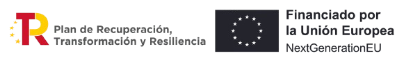 Plan de recuperación, transformación y resiliencia. Financiado por la Unión Europea.